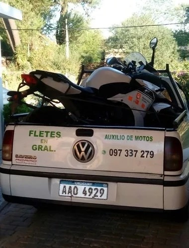 Imagen 2 de 12 de Auxilio Traslado De Motos 24hs Caja Baja Transporte Y Fletes
