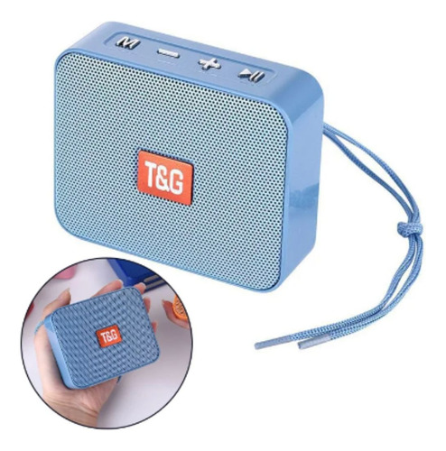 Radio Parlante Bluetooth T&g 166 8*8*3cm Bluethooth Radio Fm