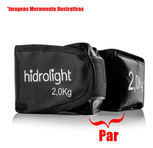 Caneleira Exercício Peso Academia Agachamento Perna 2 Kg Fit