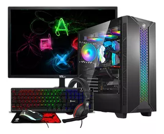 Pc Cpu Gamer I7 8º + Ram 16gb + Nvme 500gb + Rtx 3070 8gb