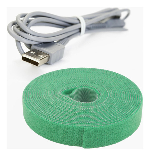 Sujetacables Usb Wire Manager Keeper Wire Organizer Verde