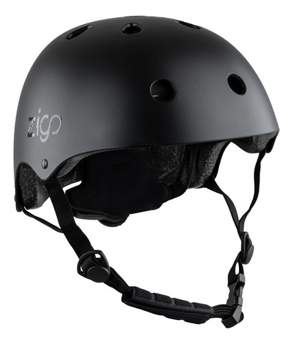 Casco Multifuncional Para Bicicleta Scooter Deportivo Color Negro Talla M