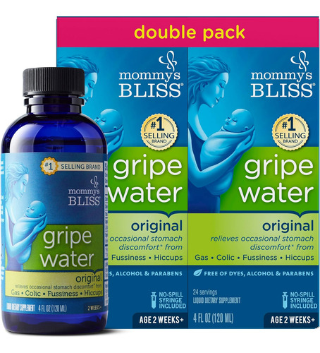 - Paquete Doble Original De Gripe Water - 8 Fl Oz (2 Bo...