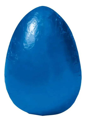 25 Folhas Papel Chumbo Prata 40x50 Azul Pascoa Chocolate