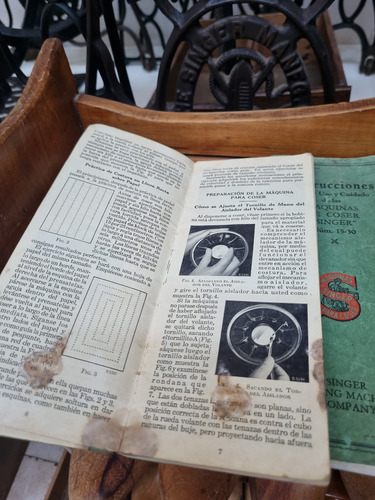 Antiguos Manuales Originales De Máquinas De Coser Singer (Usado)