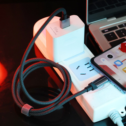 Cables De Carga De Datos De 100 W Cable De Cargador Tipo C T