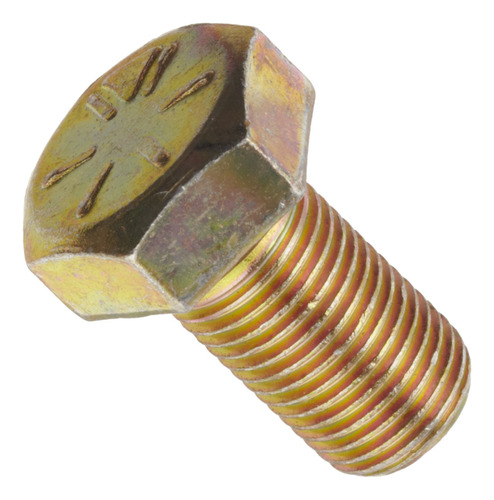 Tornillo Hexagonal Acero Grado 8 Chapada Zinc Acabado Hex 50