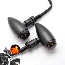 Comprar Giros Guiños Moto Bullet Black Harley Custom Cafe Pem