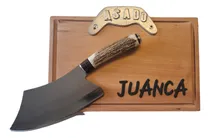 Comprar Tabla Asado Madera Parrillera Empresa Hacha Japonesa Ciervo