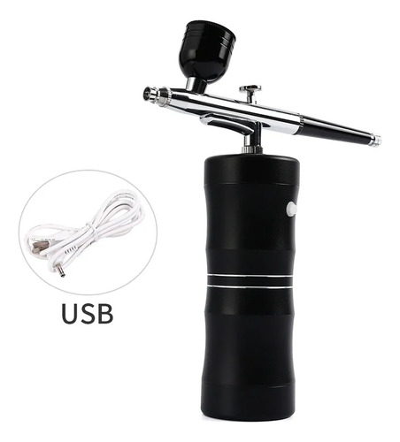 Kit De Aerógrafo Profesional Recargable Inalámbrico Portátil