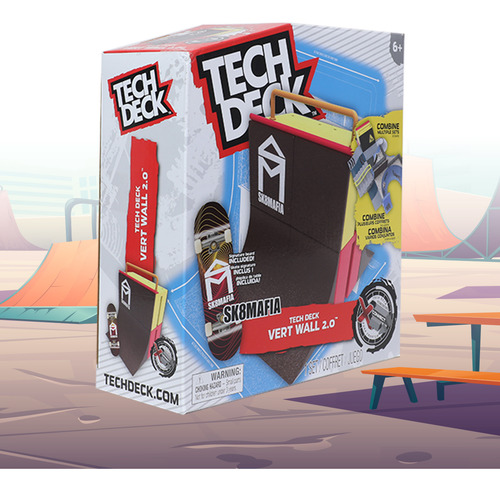 Tech Deck Skate Set De Rampa Y Patineta Original Spin Master