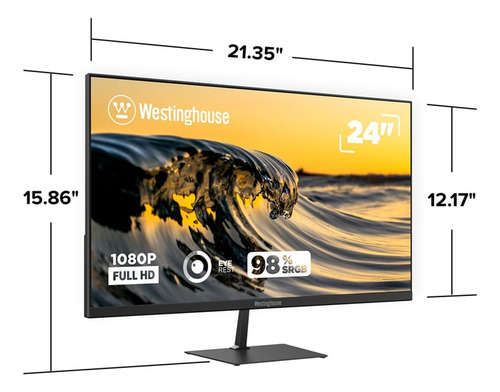 Monitor Westinghouse 24 Led 1090x1080 Vga-hdmi, Wh24fx9222