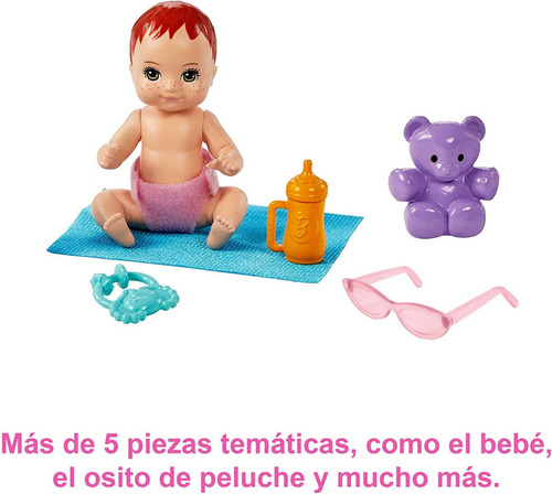 Muñeca Barbie Skipper Babysitters Tarde De Paseo Niñera