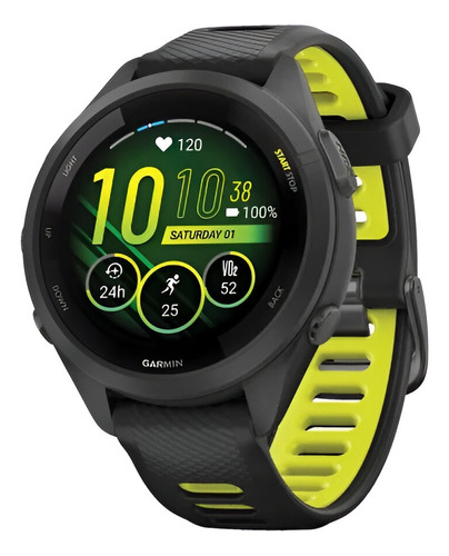 Smartwatch Para Correr Garmin Forerunner 265s Negro