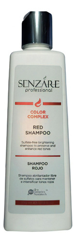  Senzare Shampoo Rojo Red 300ml   Matizador Y Sin Sulfatos