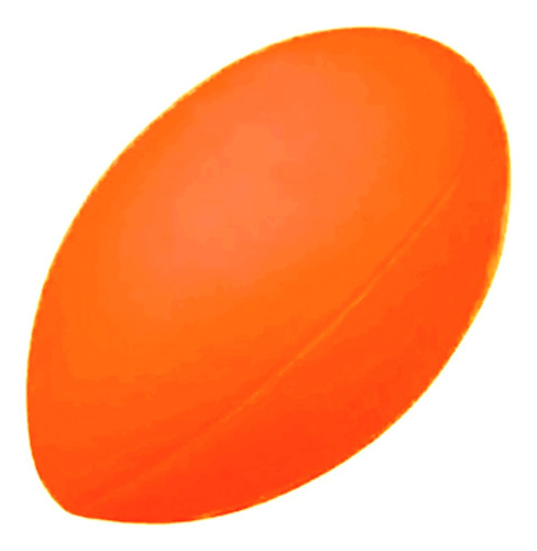 Pelota Rugby De Goma - Po602 Color Naranja