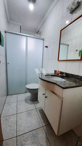 Imagem 17 de 21 de Apartamento Com 2 Dormitórios Sendo 1 Suíte, Bairro Guilhermina Em Praia Grande. Aceita Carro - Ap00386 - 68770634