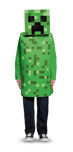 Traje De Minecraft Classic Enredadera, Verde, Medio (7-8)