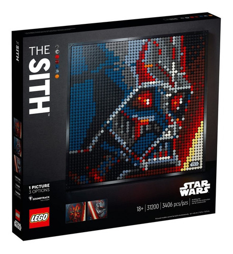 1 Pieza De 31200 Lego Art Star Wars: The Sith