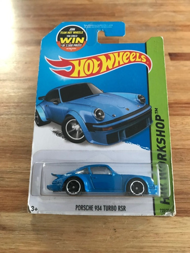 2014 Hot Wheels Porsche 934 Turbo Rsr Celeste- 03_recs