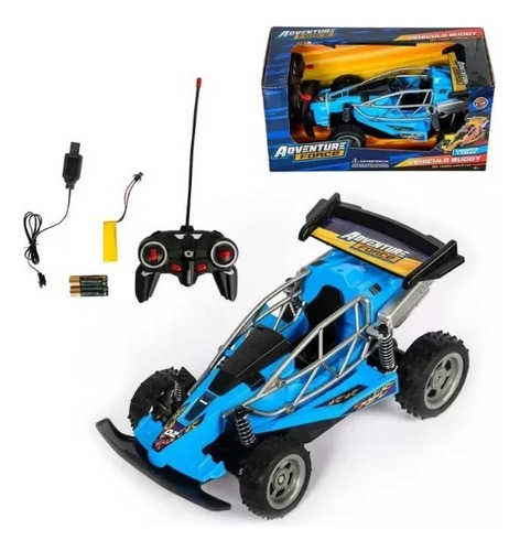 Hermoso Buggy Radio Control Adventure Force 27mhz 1:16 