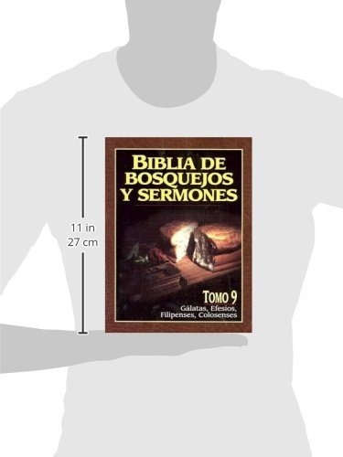 9:  Biblia De Bosquejos Y Sermones: Galatas, Efesios, Filip, De Anónimo. Editorial Portavoz, Tapa Blanda En Español, 0000