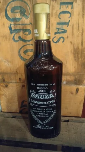 Tequila Sauza Conmemorativo Botella 1973 Edicion 100 Años