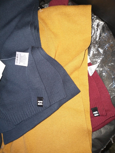 Bufanda Billabong Marrón Liso Universal