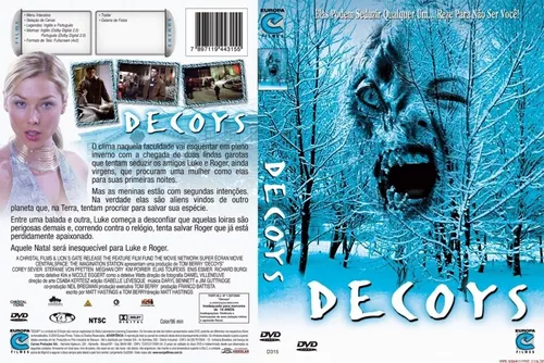 Decoys 1 E 2 Seducao Alienigena Dvd Original Lacrado