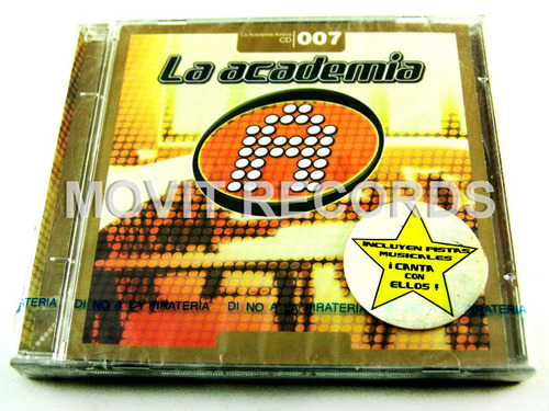 La Academia 1a Generación 007 Cd Nuevo Sellado Ed 2002