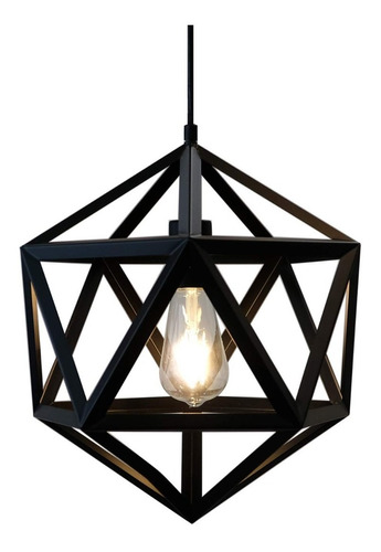 Lampara Colgante Decorativa Vikinga + Lamp. De Regalo Unilux