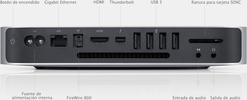 Imagen 2 de 8 de Apple Mac Mini Core I7 500gb 16gb Ram Reacondicionado