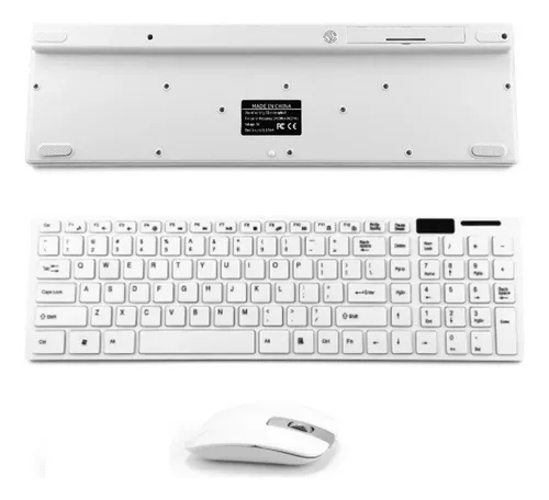 Combo Teclado Y Mouse Inalámbrico Ultra Delgado K-06