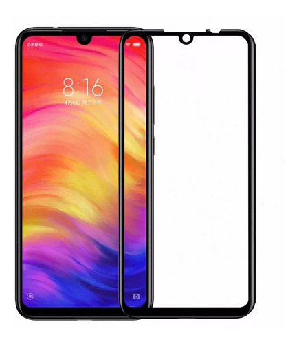 Vidrio Templado Full Cover Xiaomi Redmi Note 8