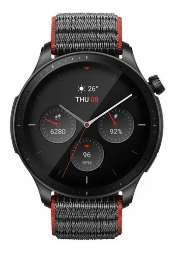 Rel gio Smartwatch Amazfit Gtr 4 Gps Amoled M sica Chamadas Cor Da