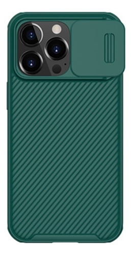Capa Capinha Nillkin Camshield iPhone 13 Mini 13 13 Pro Max Cor Verde Modelo da capa iPhone 13 Pro 6.1