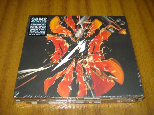 Box Cd Metallica / S&m 2 (nuevo Y Sellado) 2 Cd + 1 Dvd
