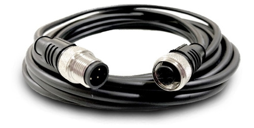 Conector Circular M12 Hembra A M12 Macho - Rk4.4t-4-rs4.4t Negro