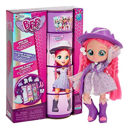 Bebés Bff Katie Moda Muñeca Con 9+ Sorpresas Wl1x2