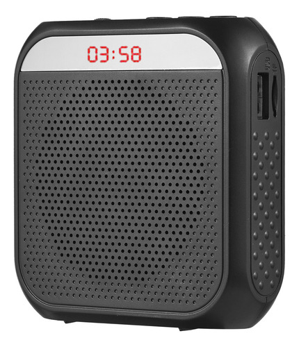 /amplificador De Voz Portátil Recargable Con Pantalla Led.m