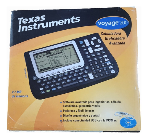 Calculadora Original National Instruments Voyage 200 Ti-89