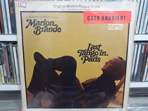 Lp Gato Barbieri - Last Tango In Paris 1973