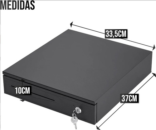 Caixa Registradora De Dinheiro - Modelo Automática E Manual