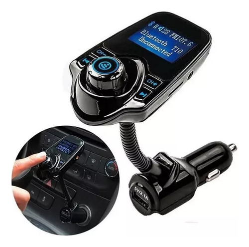 Bluetooth Para Auto Radio Y Usb Cargador Para Autos 12v