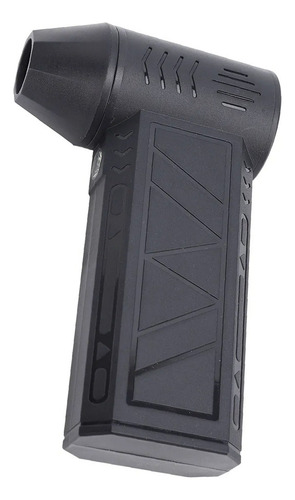 Sopladora Turbo Jet Eléctrica Potente Eficiente Ventilador Negro