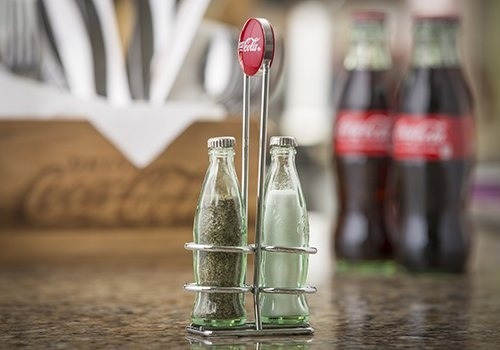 Salero Y Pimentero Coca Cola Con Base Envío Gratis