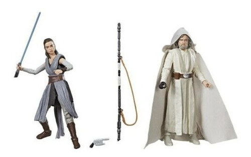 Star Wars Luke Skywalker Jedi Master Y Rey Jedi Training
