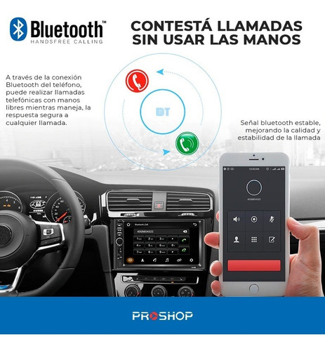Stereo Auto 2 Doble Din Pantalla 7 Tactil 2 Parlantes !