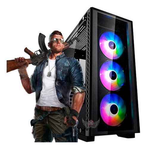 Pc Gamer Cpu Computador Kit Game I7 16gb, 480gb, Rx 580 8gb