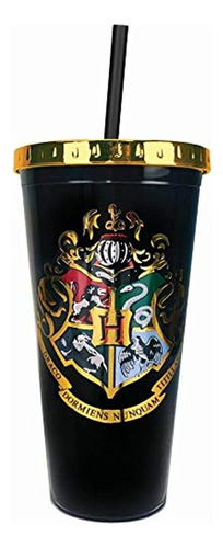 Spoontiques - Harry Potter Tumbler - Hogwarts Crest Foil Cup